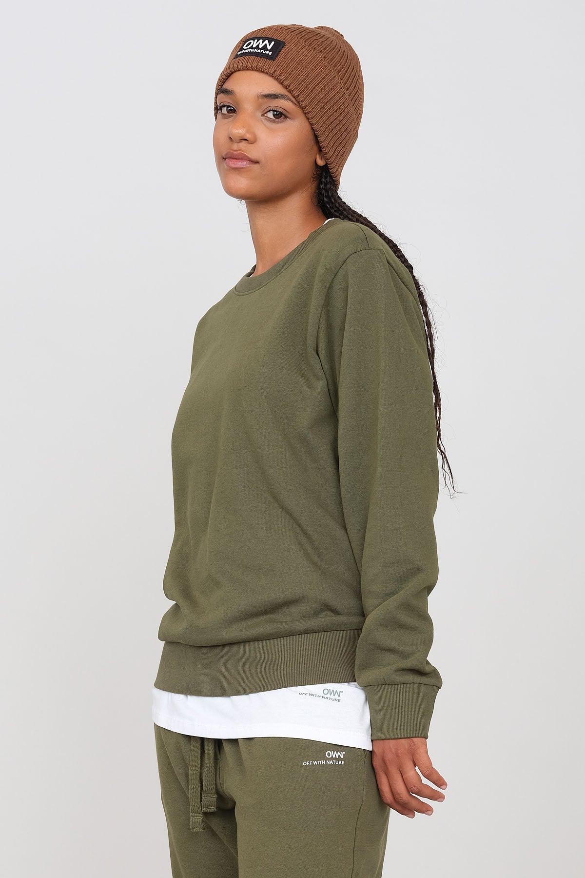 Brushed Crewneck Sweatshirt