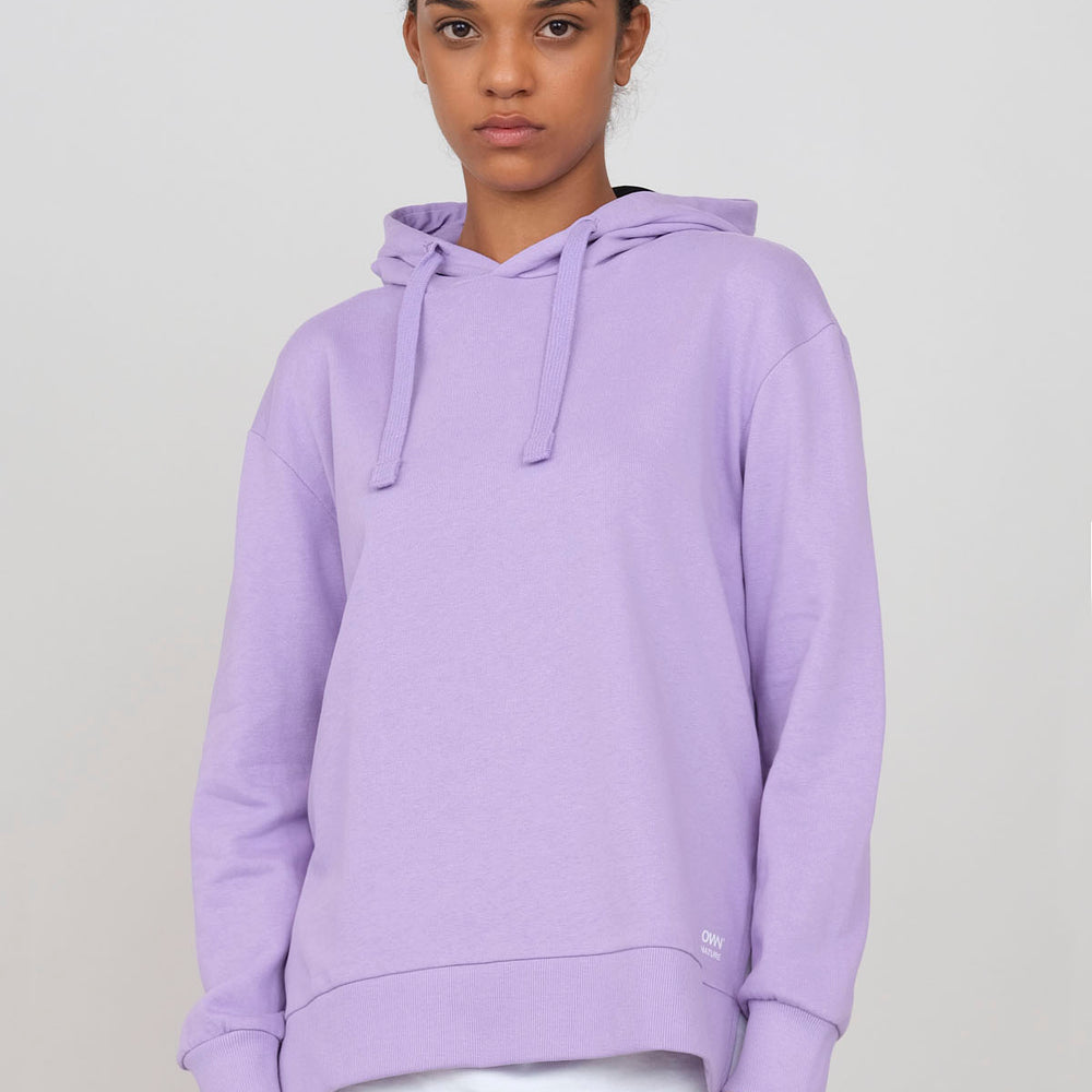 Hoodie with side slits