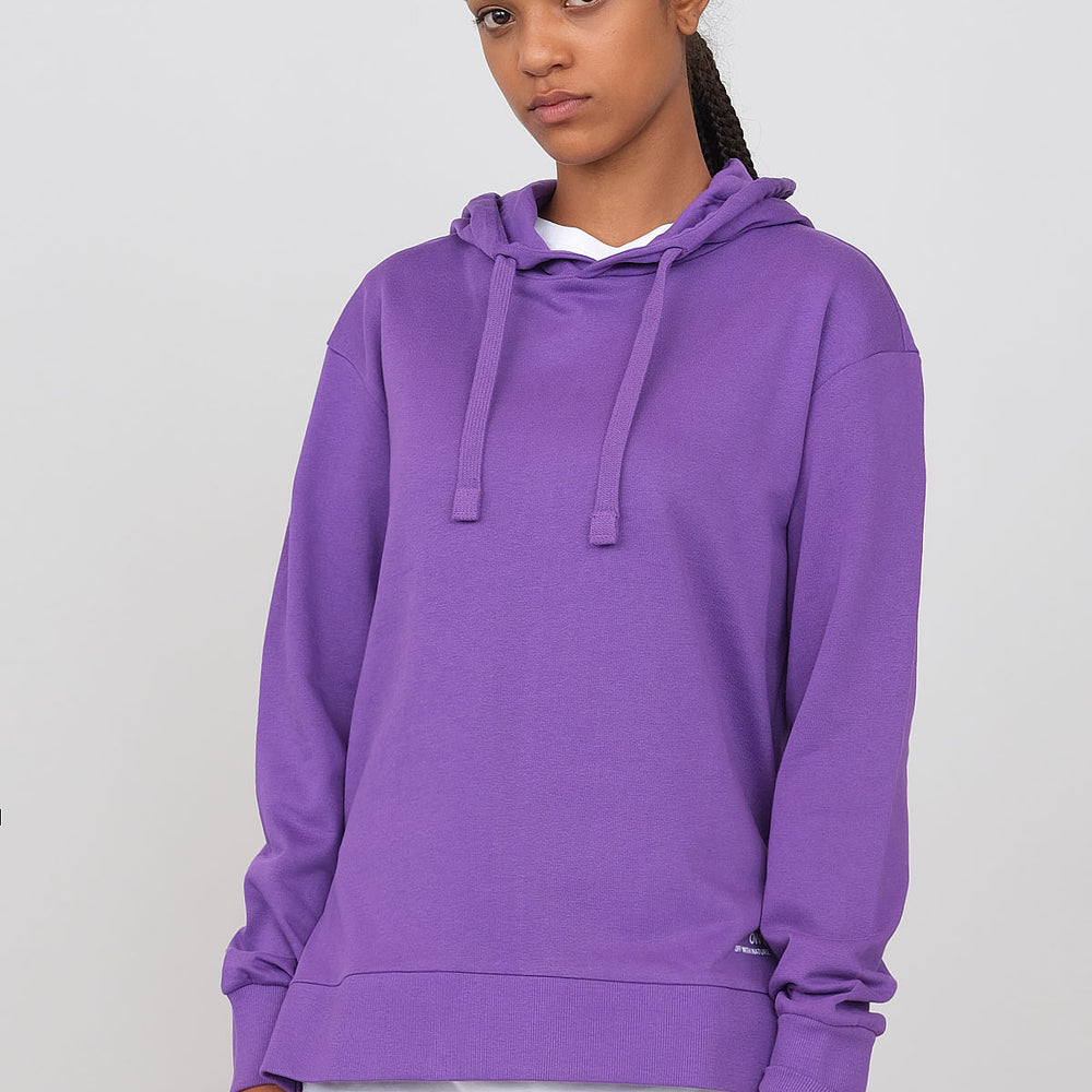 Hoodie with side slits