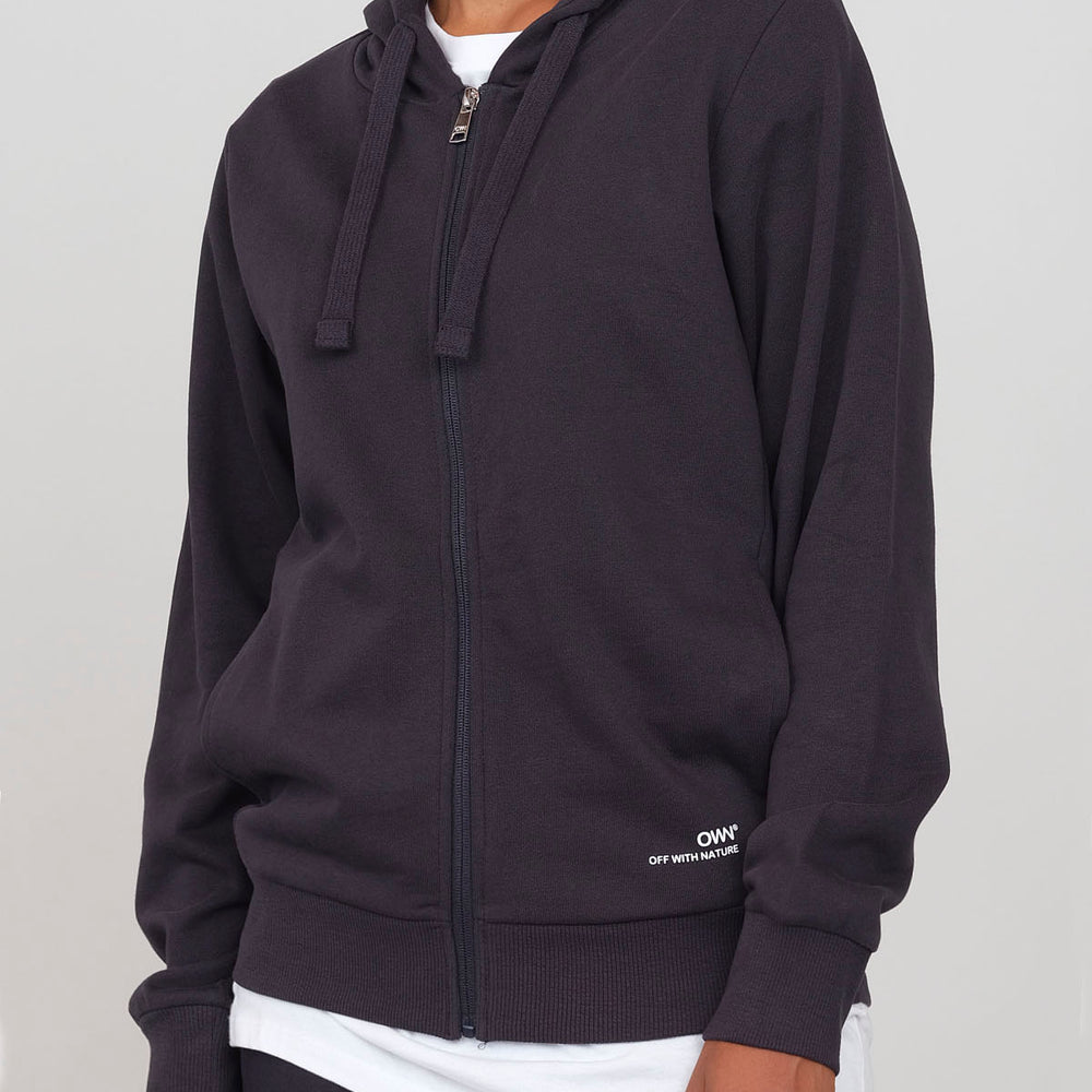 Zip-up hoodie