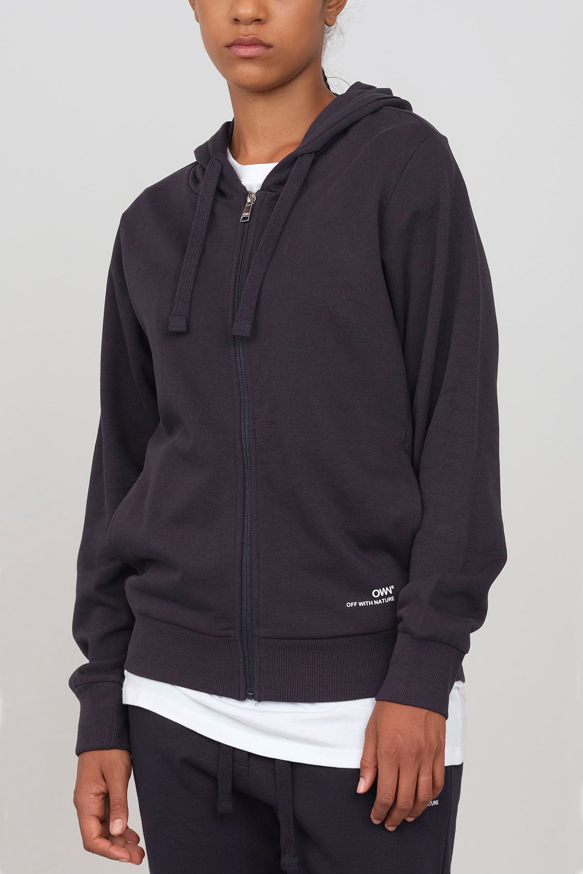 Zip-up hoodie