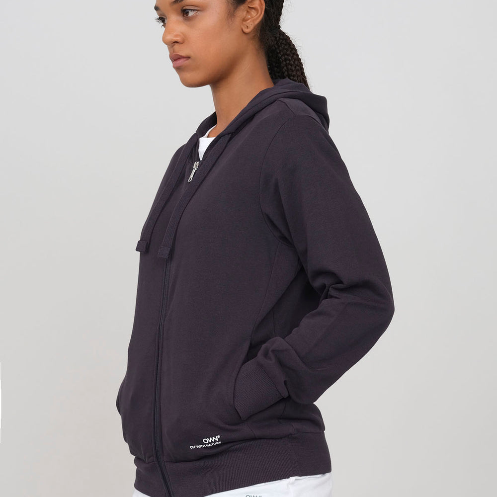 Zip-up hoodie