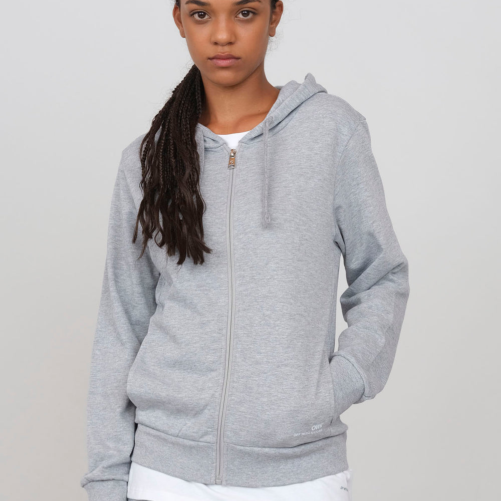 Zip-up hoodie