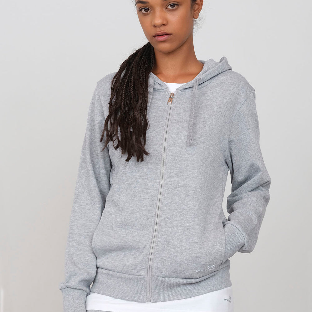 Zip-up hoodie