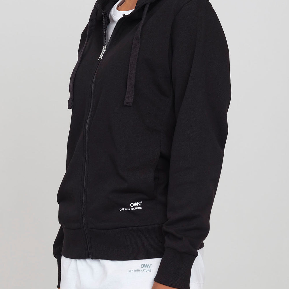 Zip-up hoodie