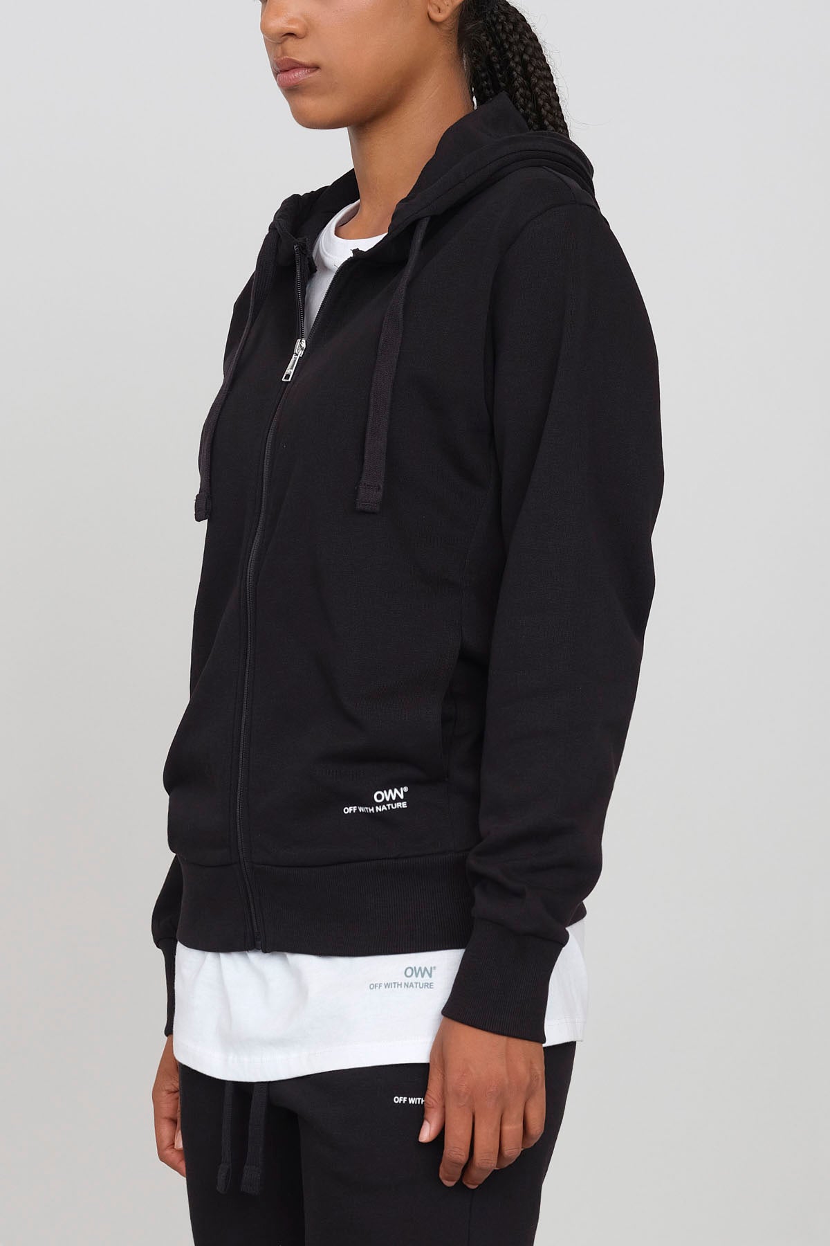 Zip-up hoodie