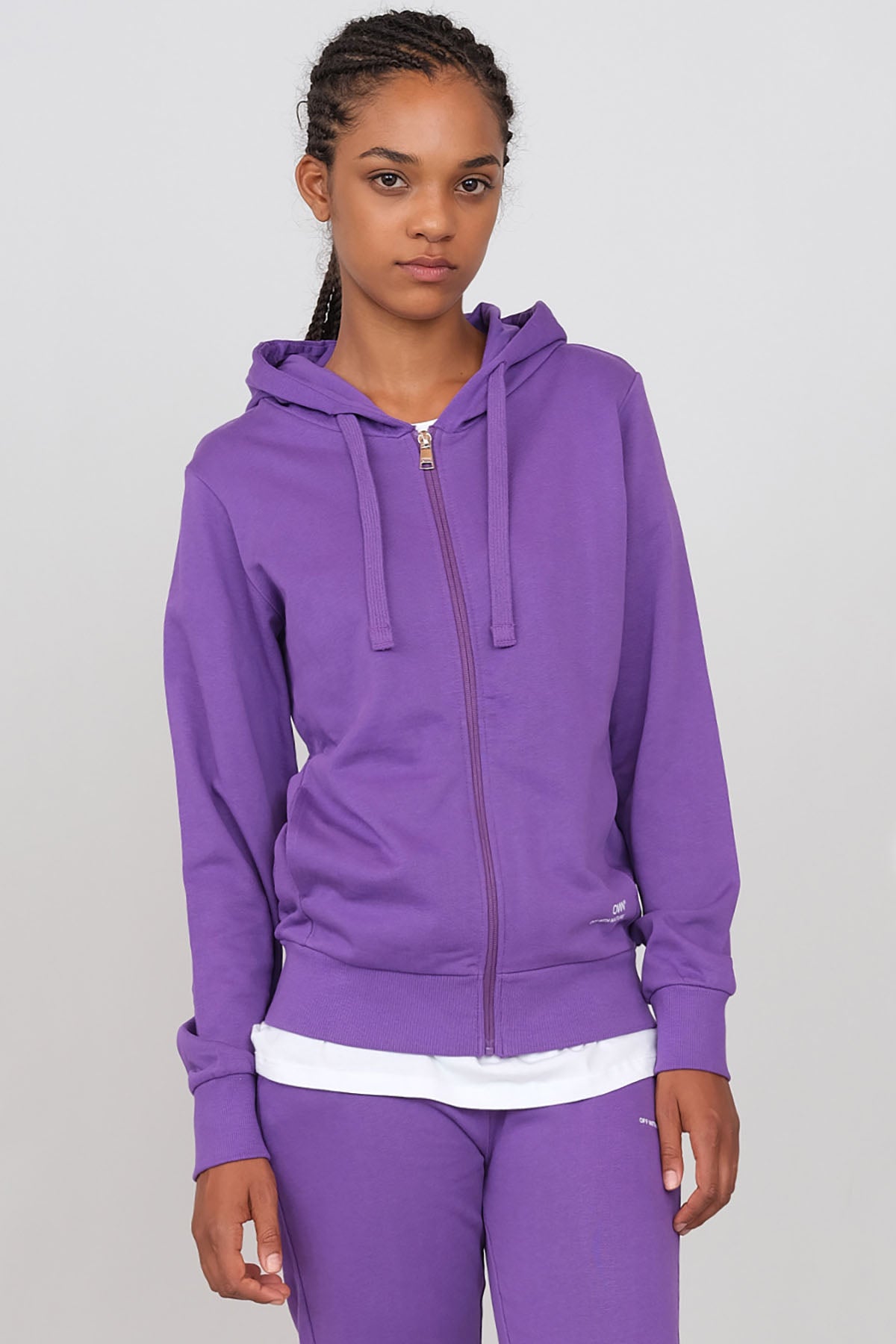 Zip-up hoodie