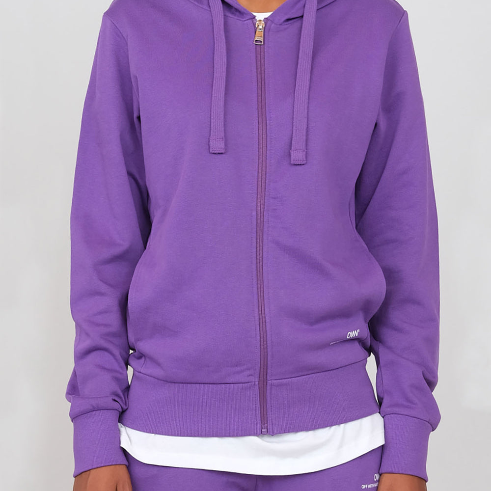 Zip-up hoodie