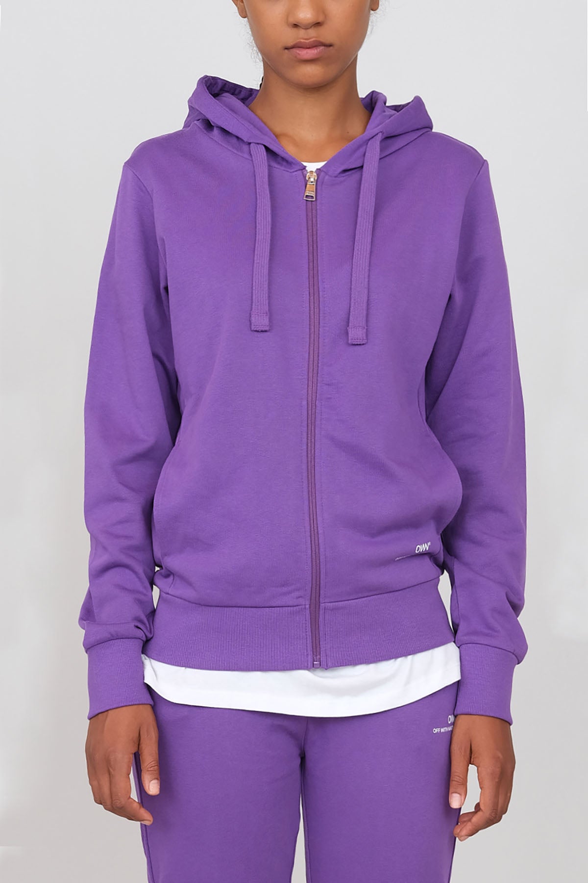 Zip-up hoodie