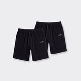 Pantaloncino in Jersey Nero - Set da 2