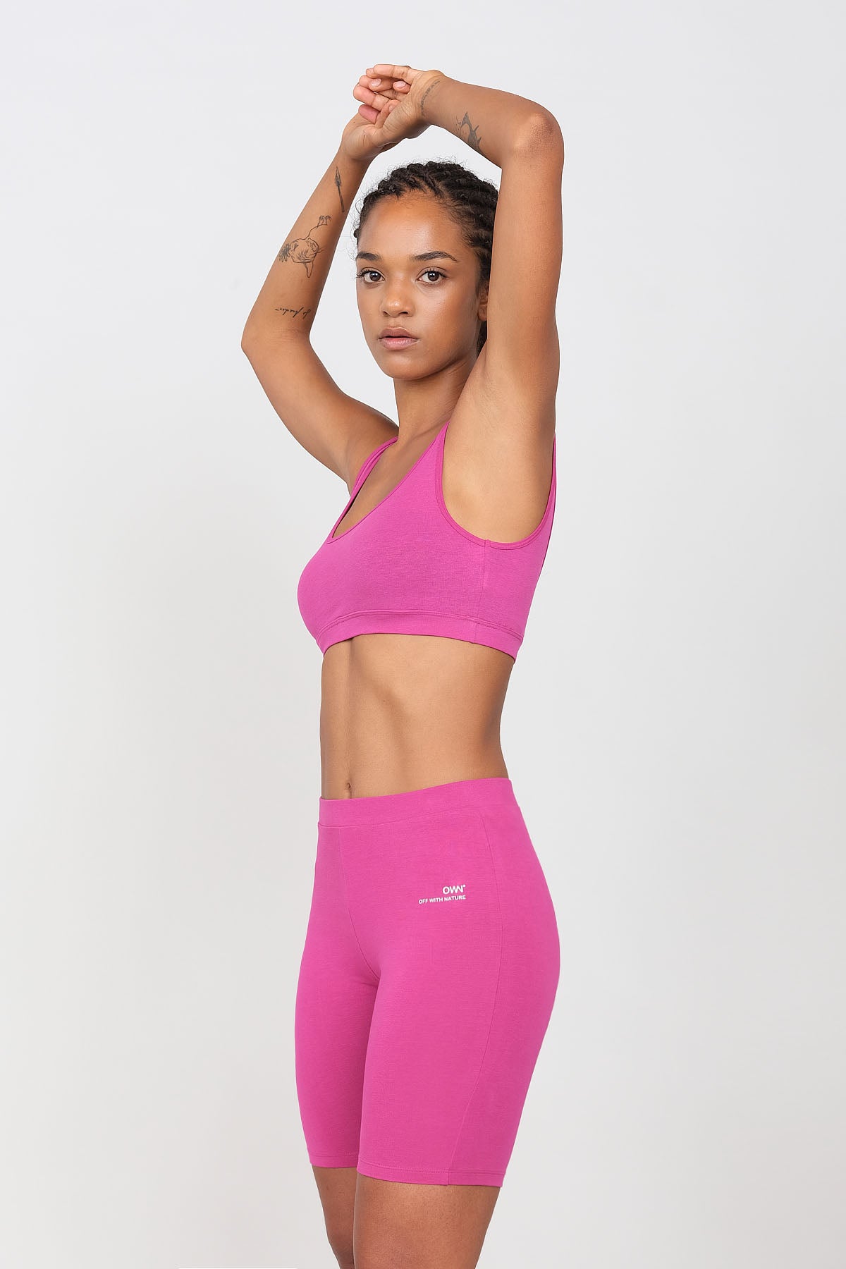 Active Bikers Set and Sports Top