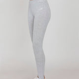 Set Active Leggings + Light Grey Marl Sports Top