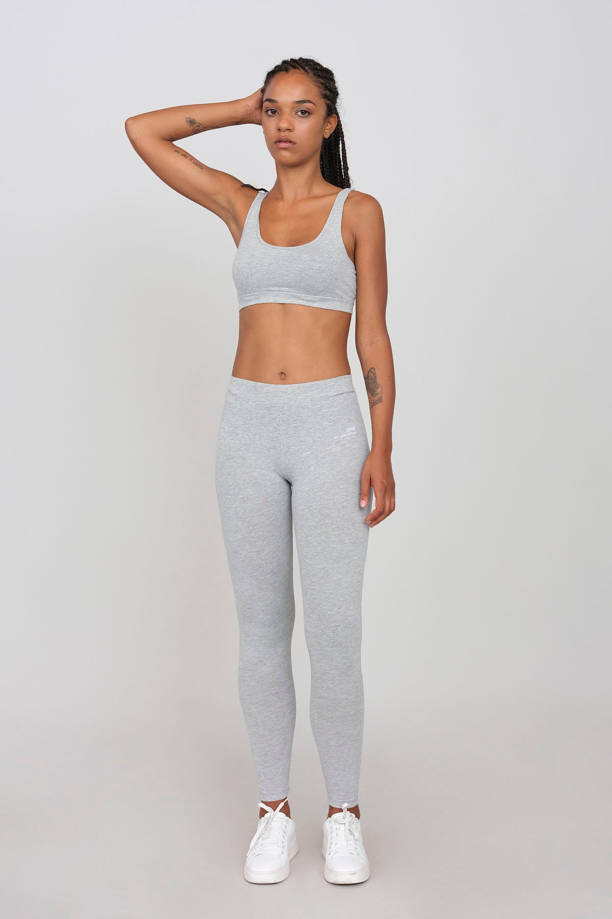 Active Leggings and Sports Top Set