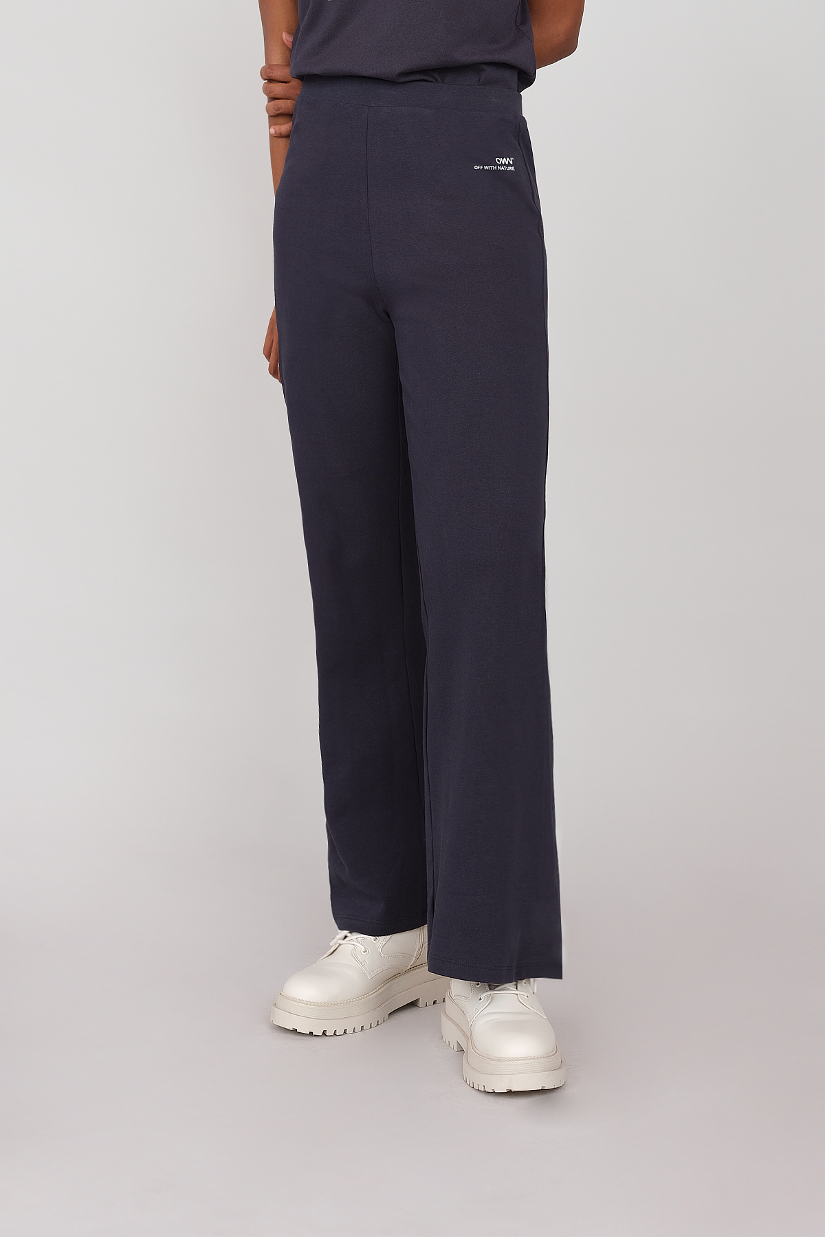 PALAZZO INTERLOCK PANTS