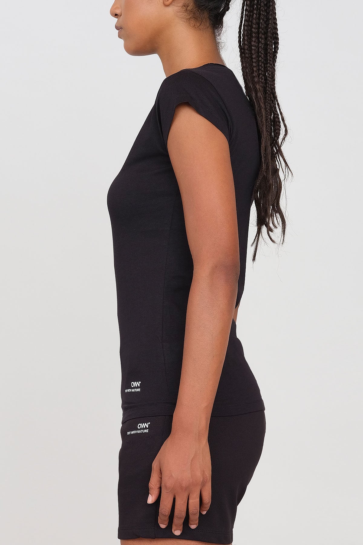 Black V-Neck T-Shirt
