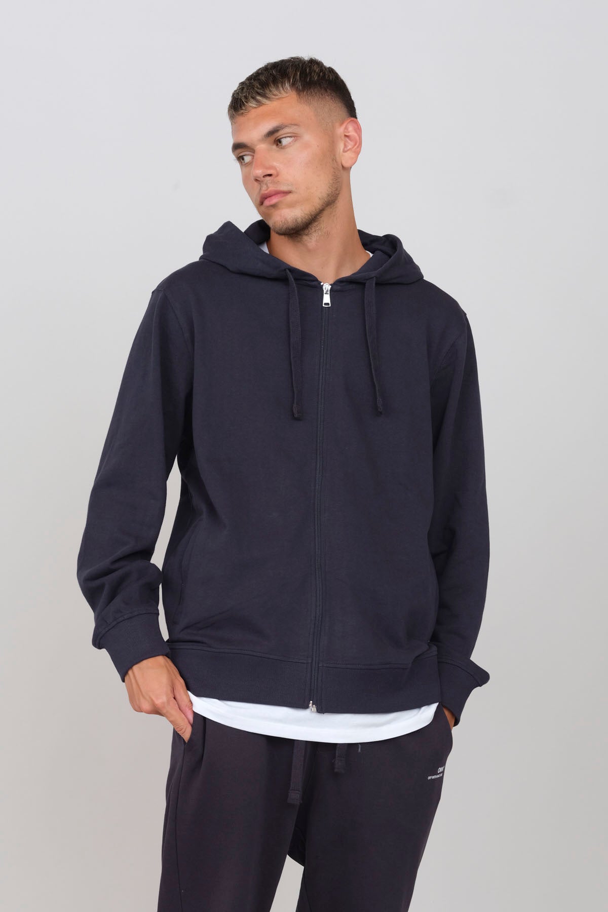 Zip-up hoodie