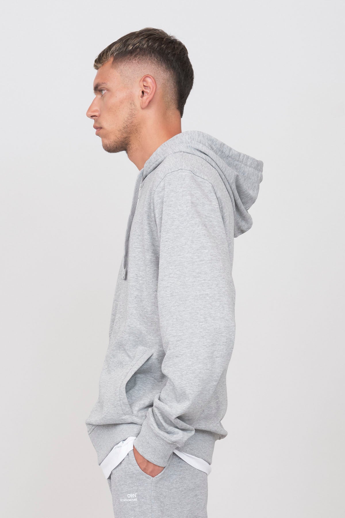 Zip-up hoodie