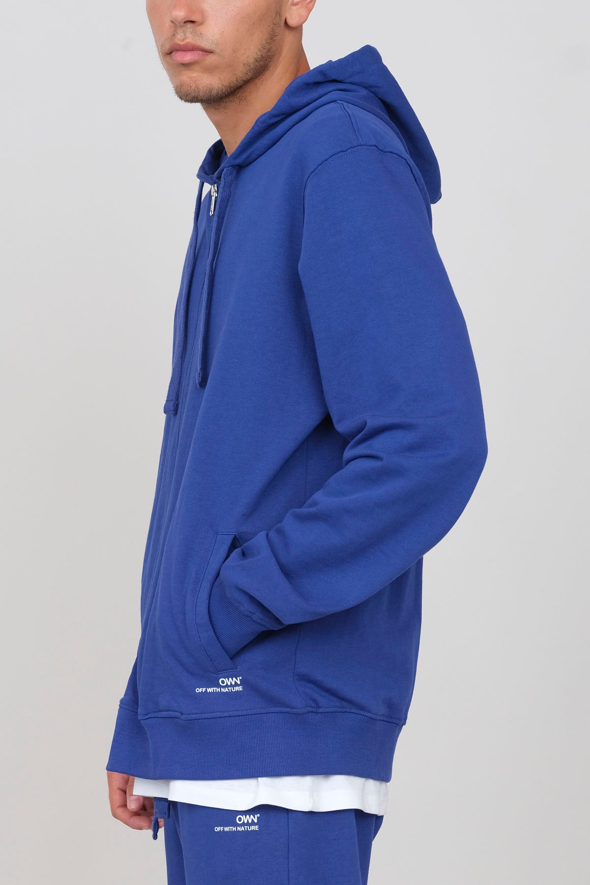 Zip-up hoodie