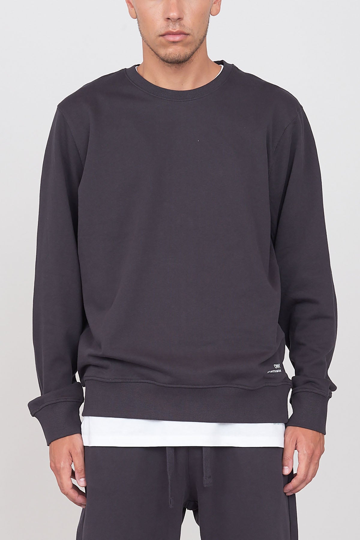 Brushed crewneck sweatshirt