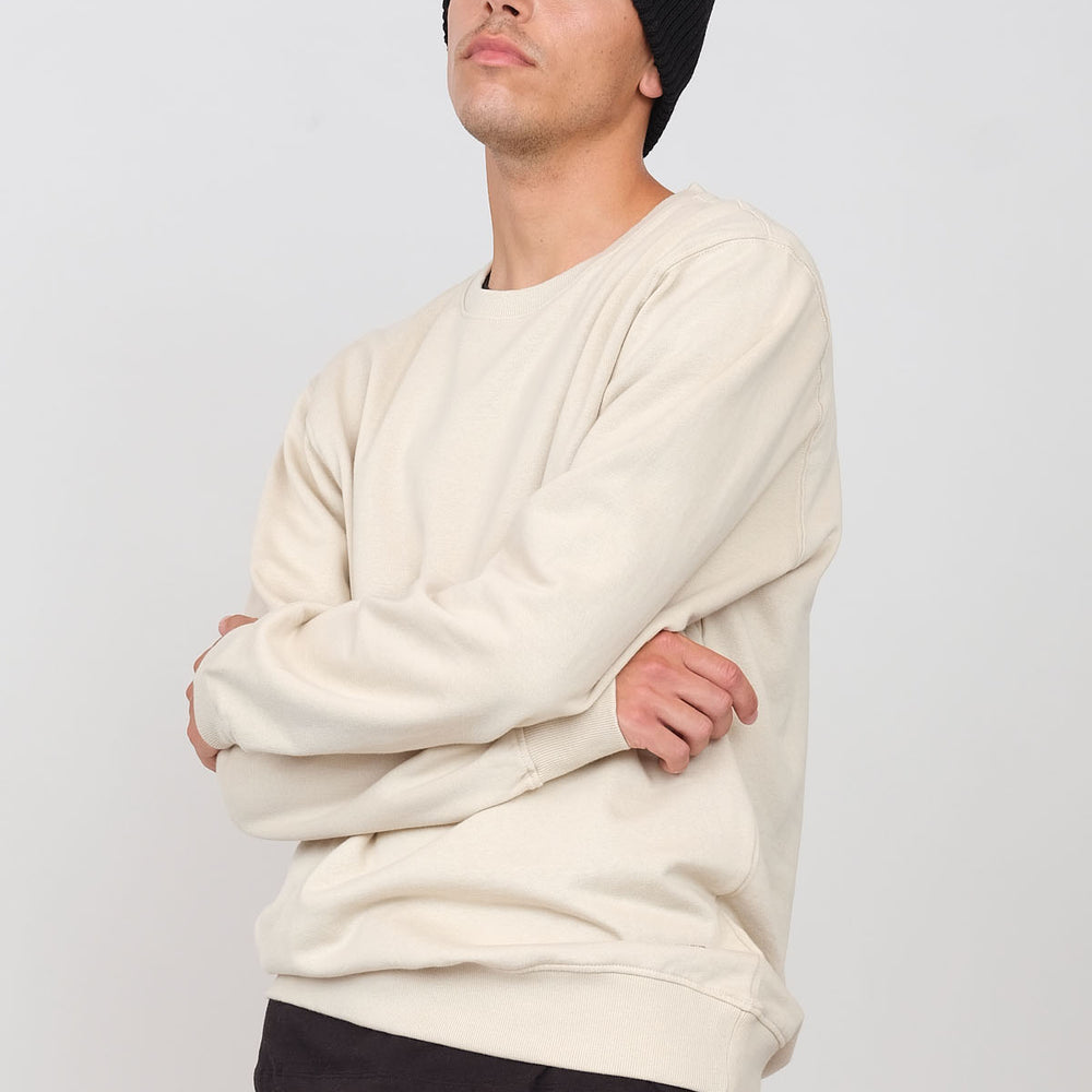 Brushed crewneck sweatshirt