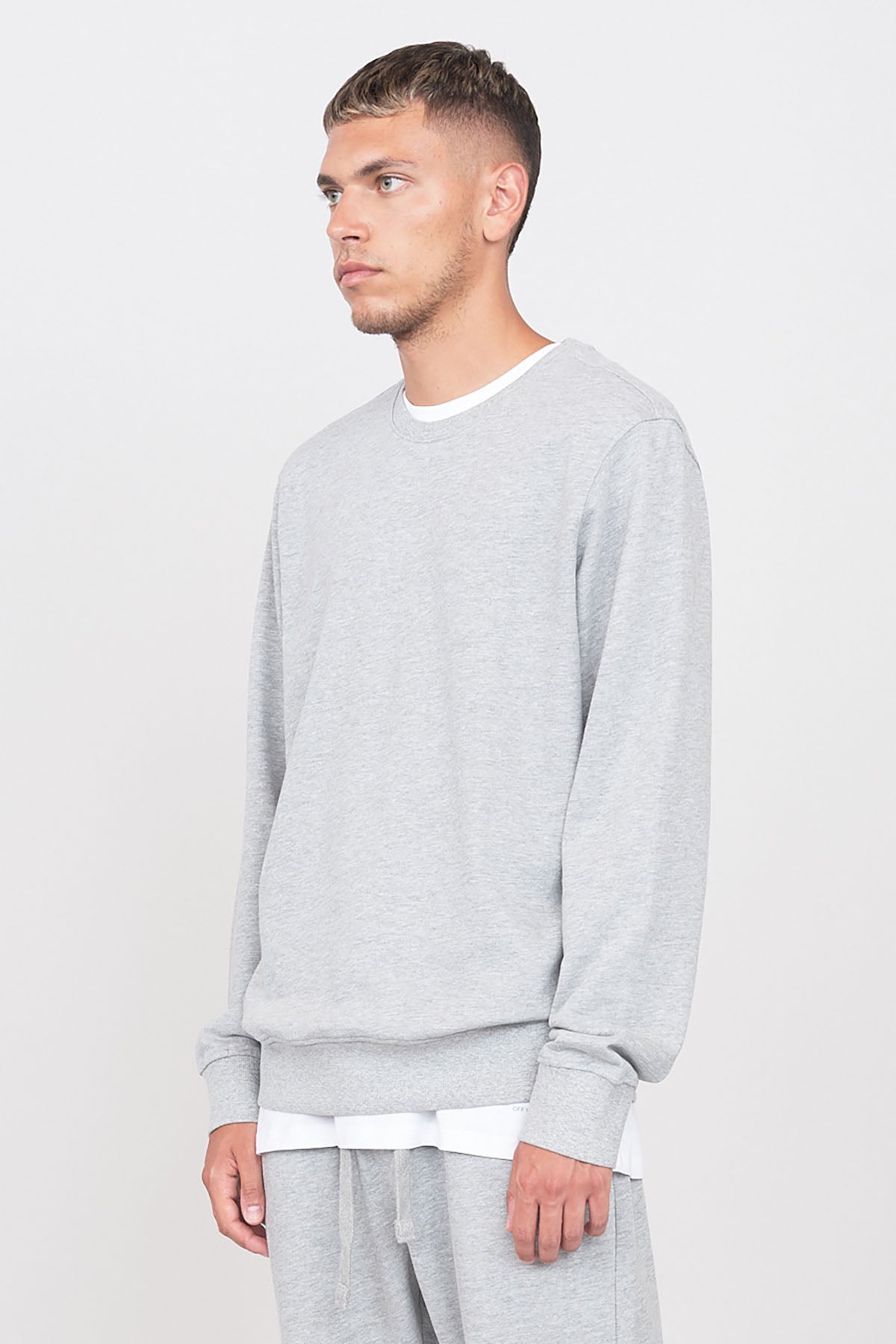 Brushed crewneck sweatshirt