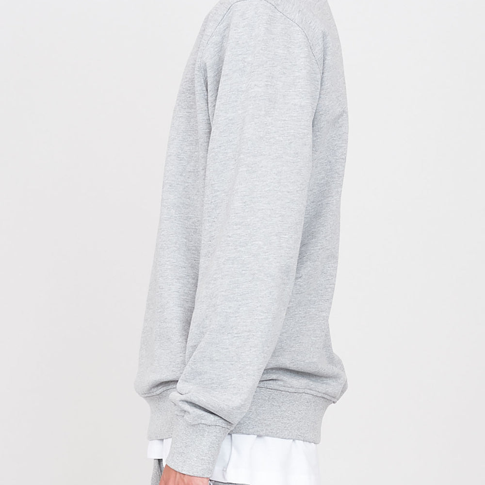 Brushed crewneck sweatshirt