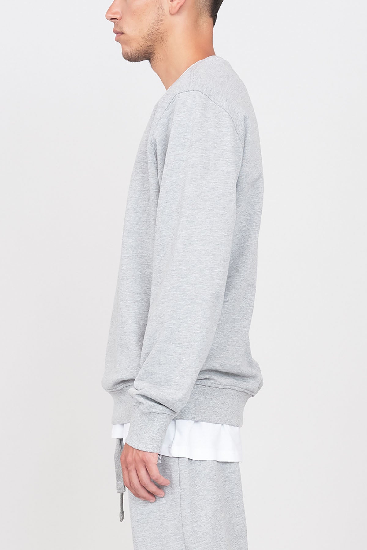 Brushed crewneck sweatshirt