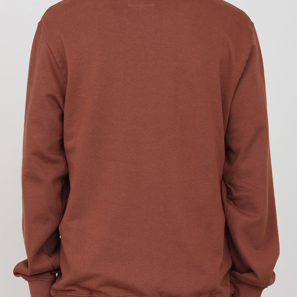 Brushed crewneck sweatshirt