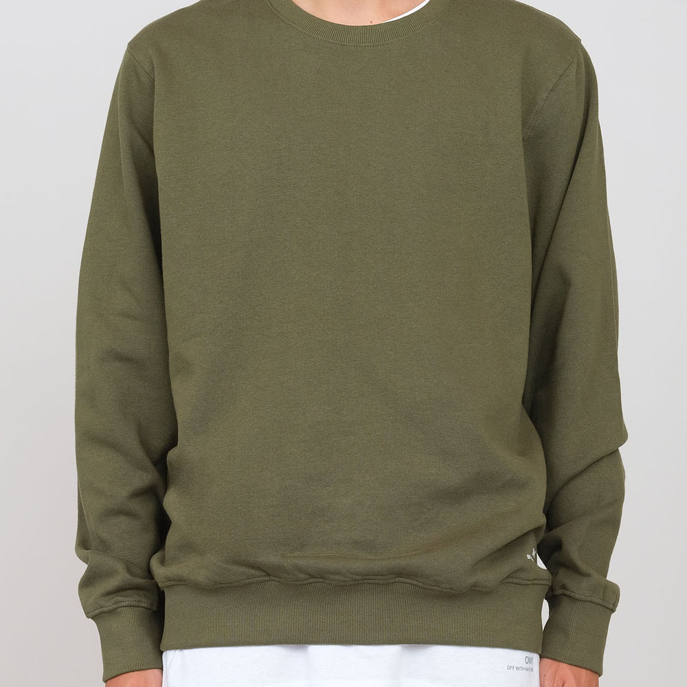 Brushed crewneck sweatshirt