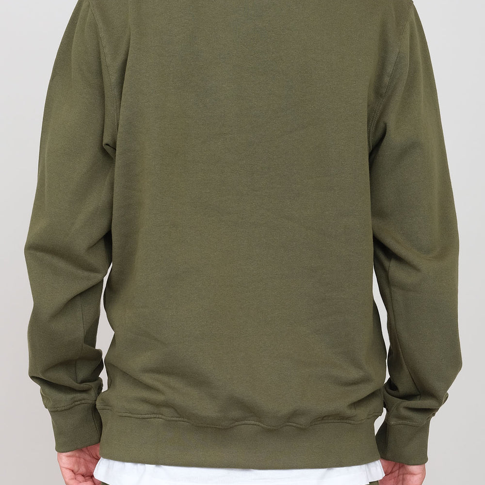 Brushed crewneck sweatshirt