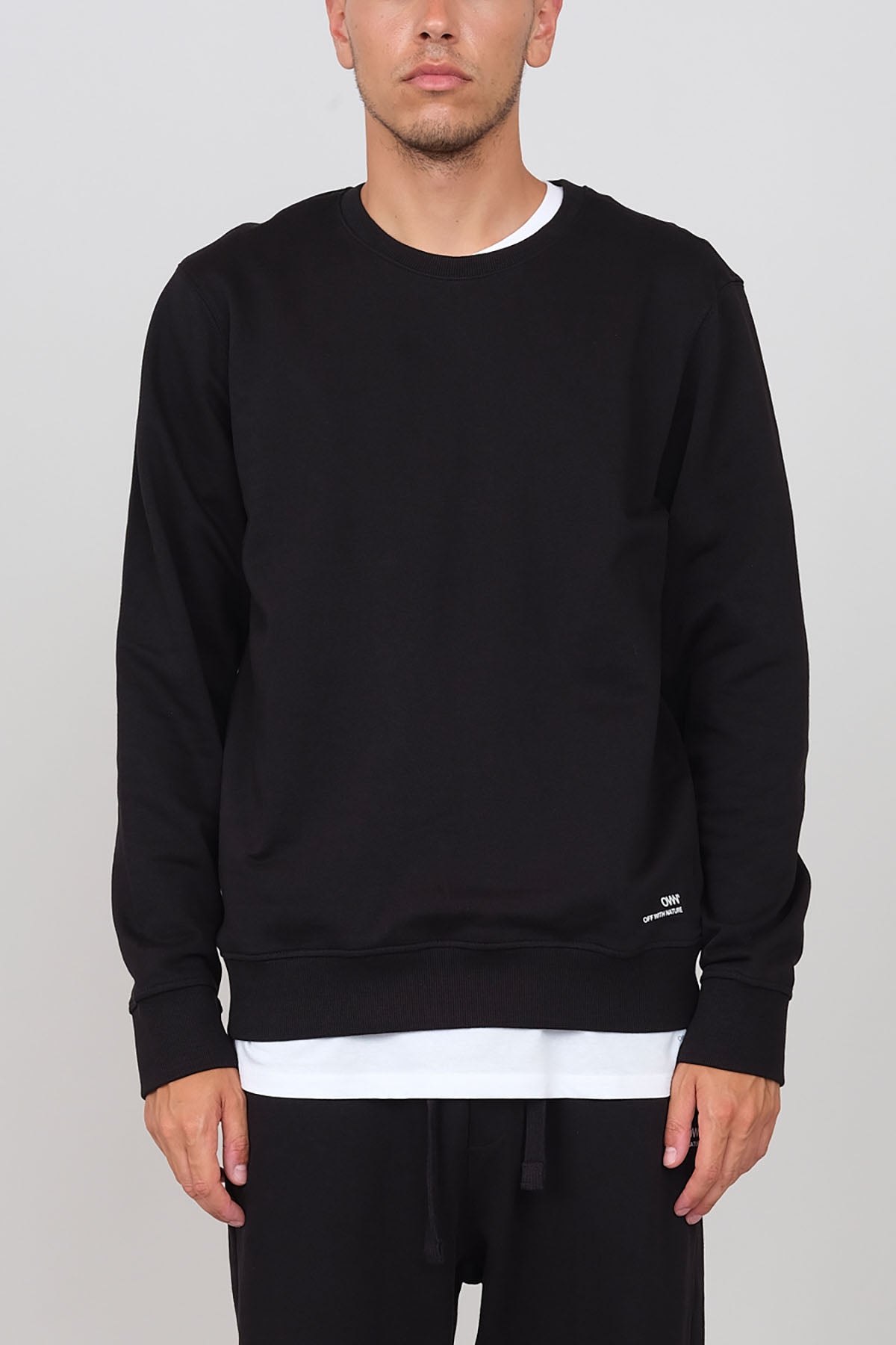 Brushed crewneck sweatshirt