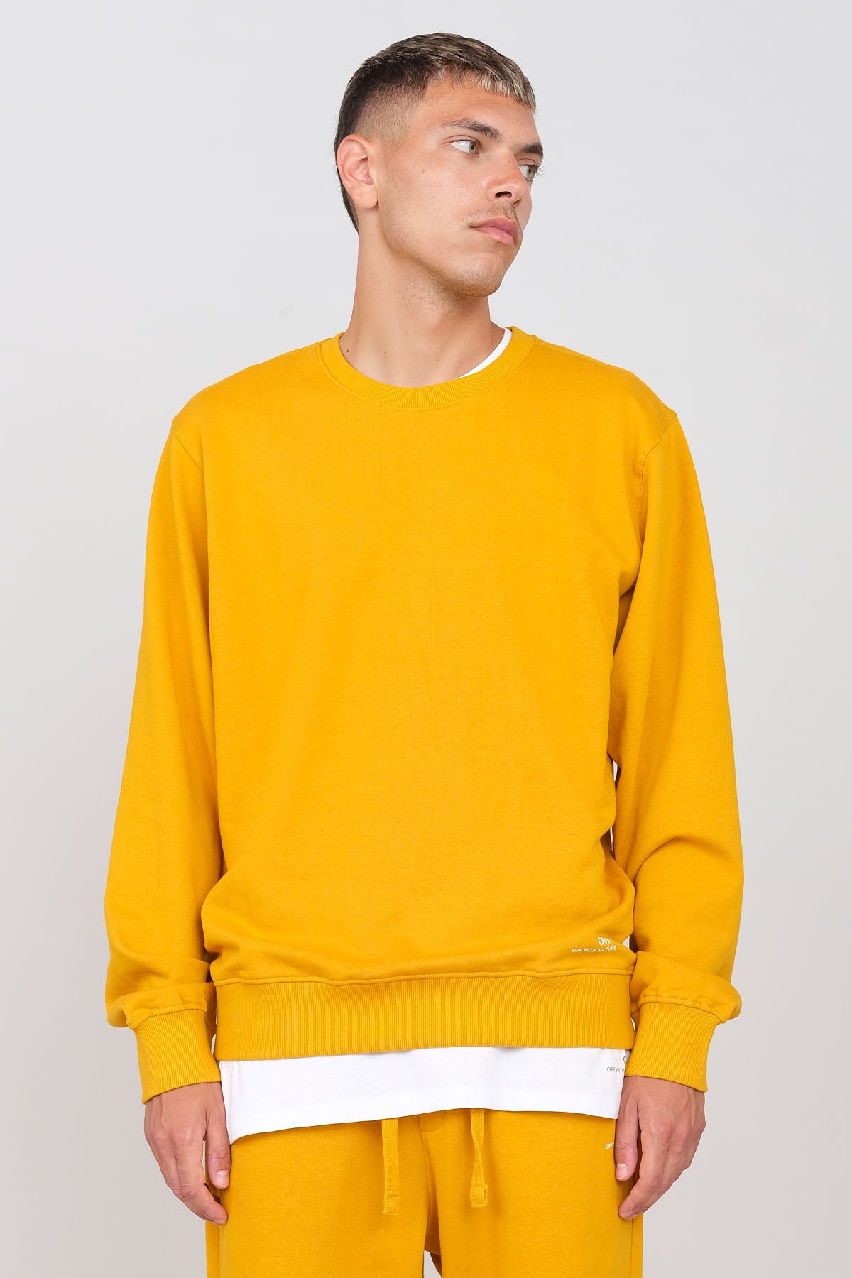 Brushed crewneck sweatshirt