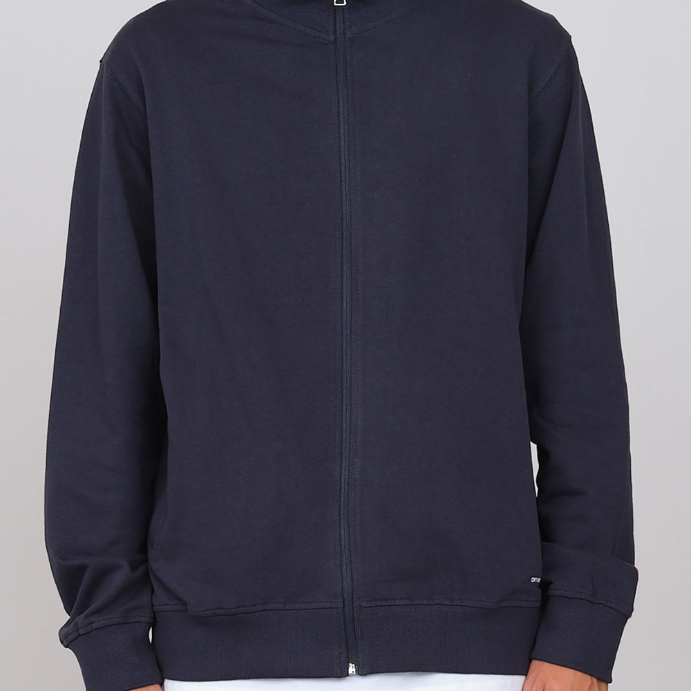 Brushed zip sweatshirt