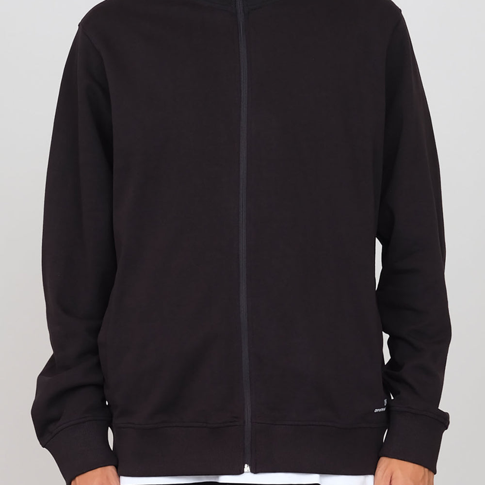 Brushed zip sweatshirt