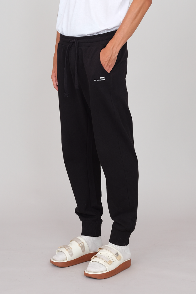 Gauzed joggers