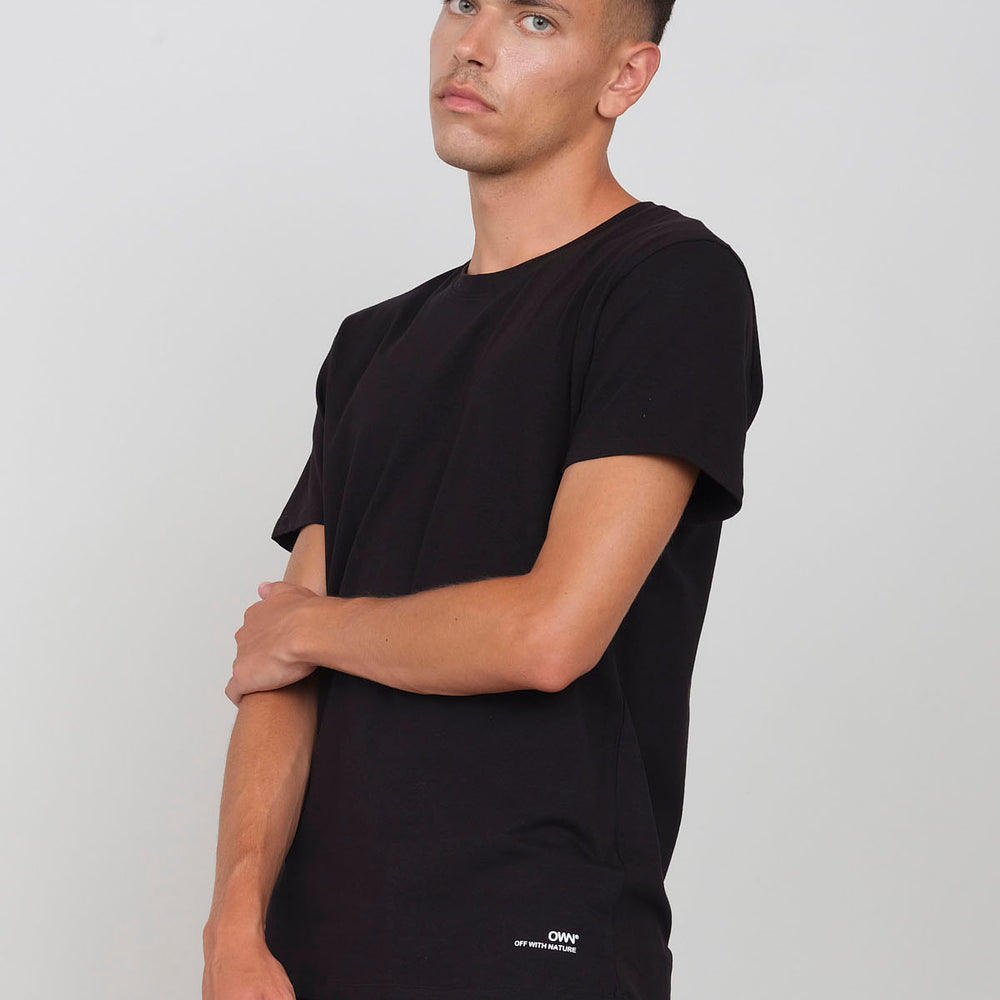 Stretch Jersey Crew Neck T-Shirt