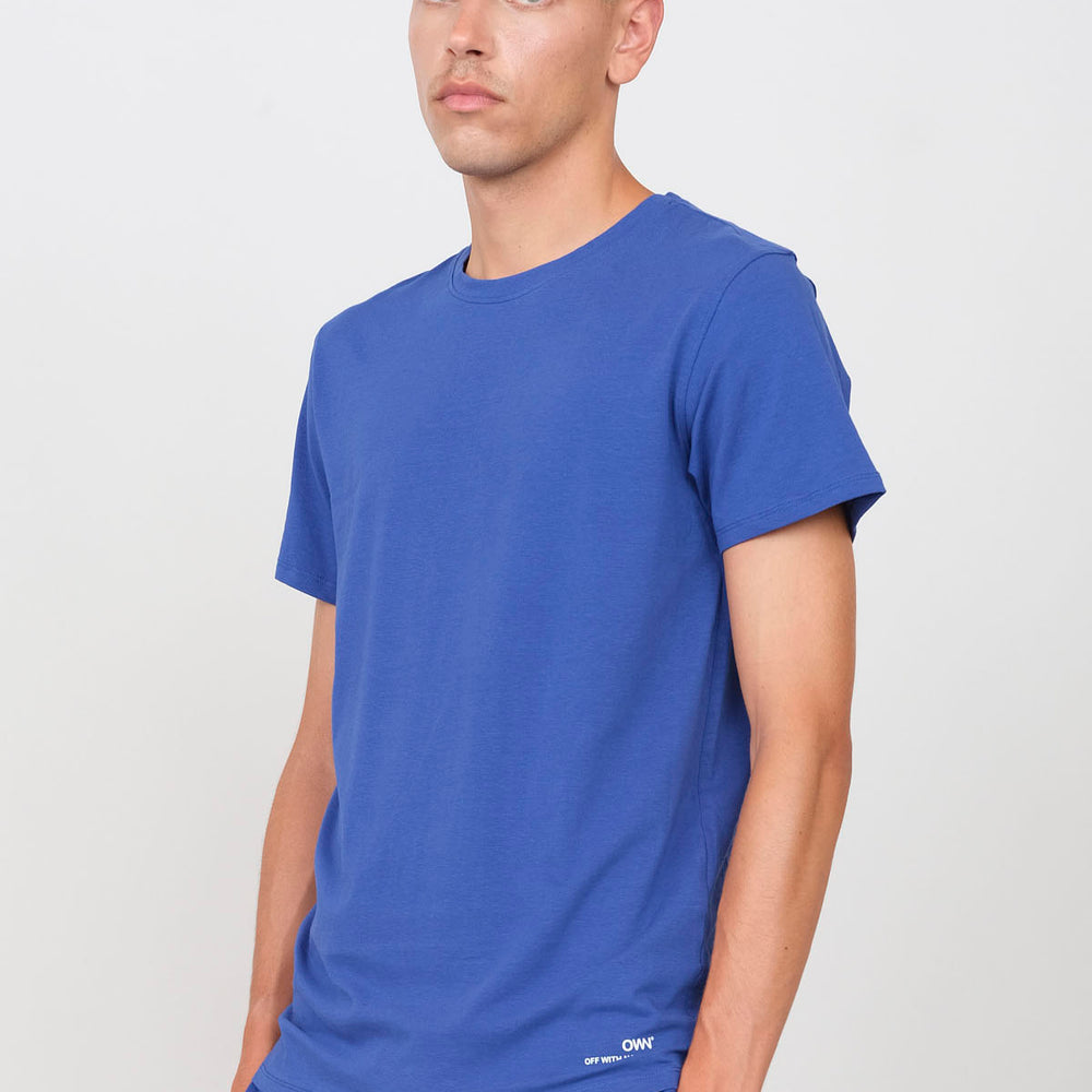 Stretch Jersey Crew Neck T-Shirt