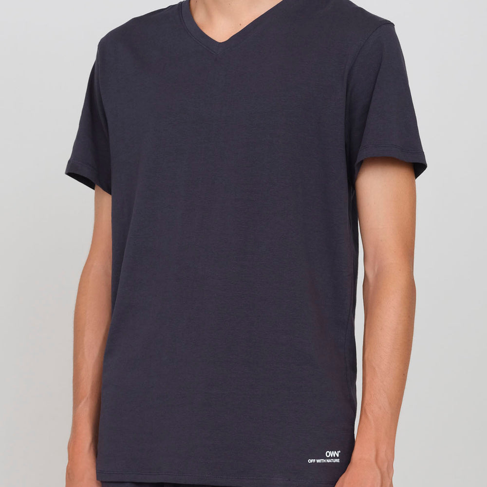 Stretch Jersey V-Neck T-Shirt