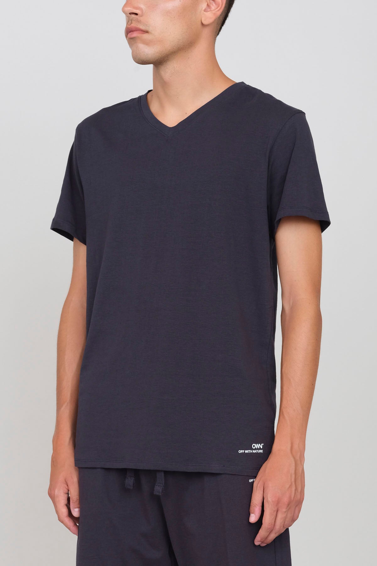 Stretch Jersey V-Neck T-Shirt