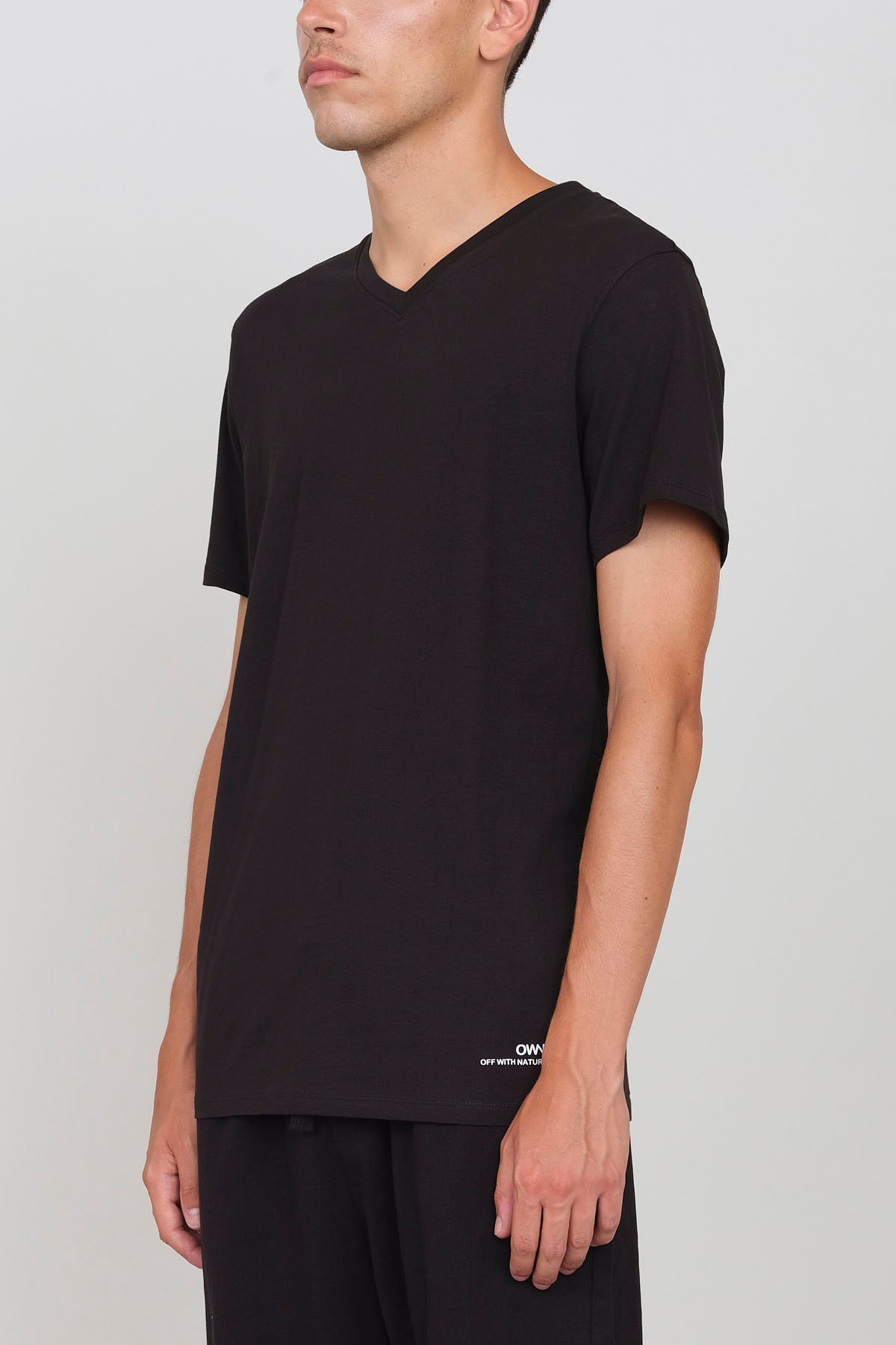 Stretch Jersey V-Neck T-Shirt