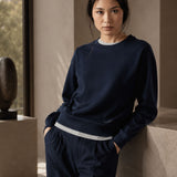 Blue Crewneck Sweatshirt