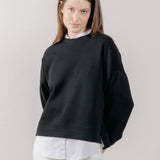 Crewneck Sweatshirt Loose Fit in Interlock