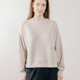 Crewneck Sweatshirt Loose Fit in Interlock