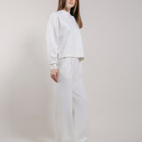 Crewneck Sweatshirt Loose Fit in Interlock