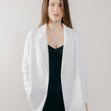 Giacca Blazer Doppiopetto in Interlock