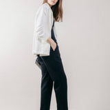 Giacca Blazer Doppiopetto in Interlock