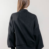 Giubbotto Bomber Loose Fit in Interlock