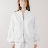 Giubbotto Bomber Loose Fit in Interlock