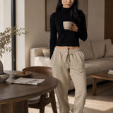 Joggers Felpati Ecru