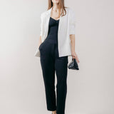 Pantalone a Gamba Dritta in Interlock